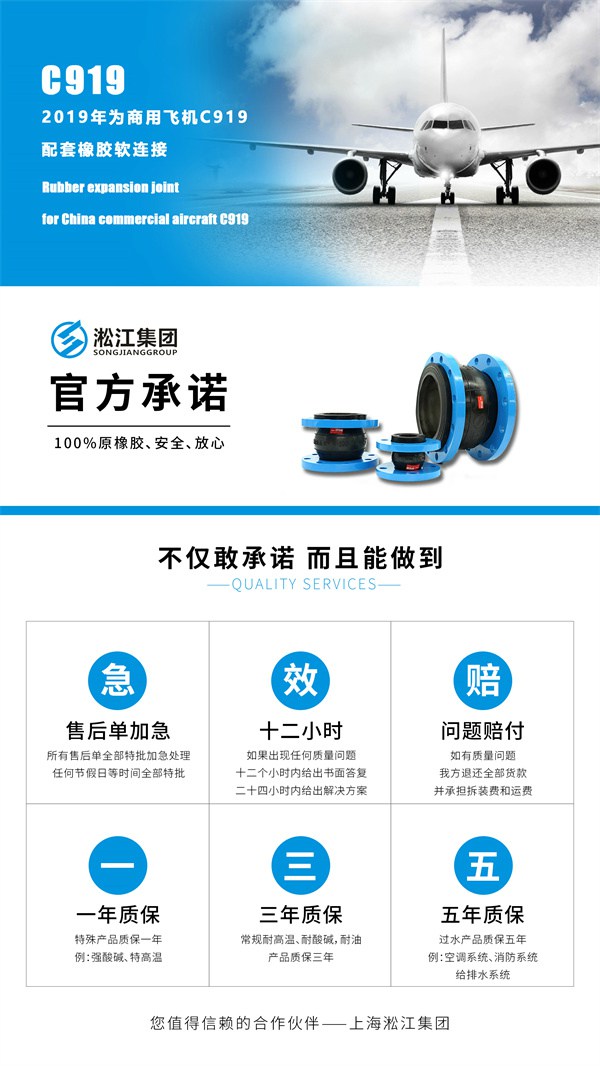 【中国联通中原数据基地二期DC7配套工程】橡胶接头合同